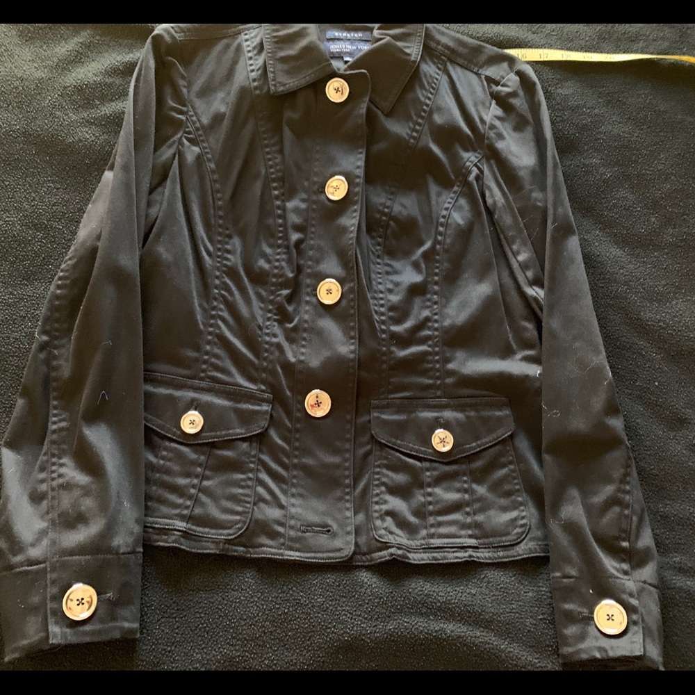 Jones New York lightweight stretch jacket med